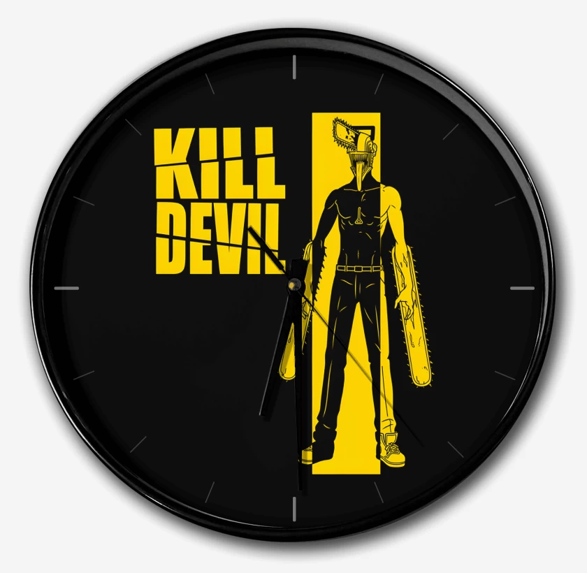 Reloj Negro de Kill Devil
