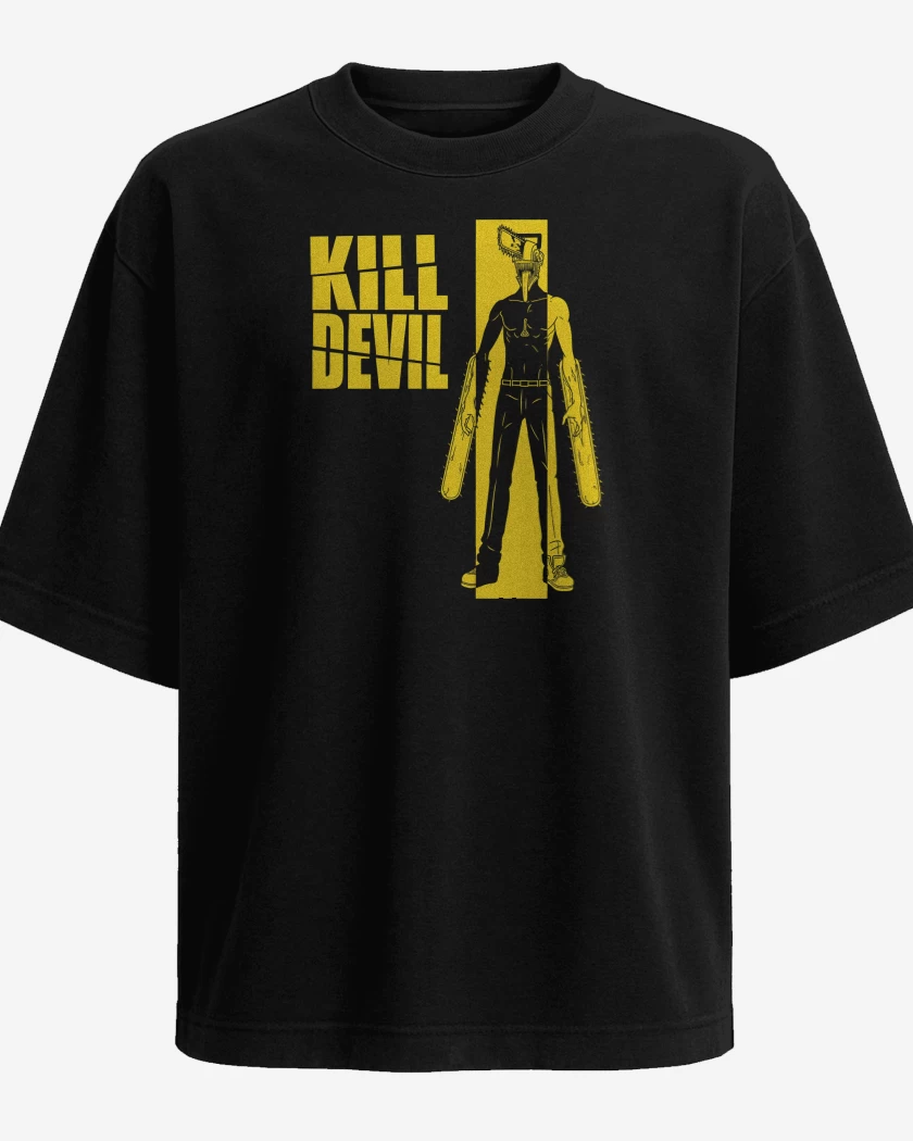 Polera Oversize Kill Devil