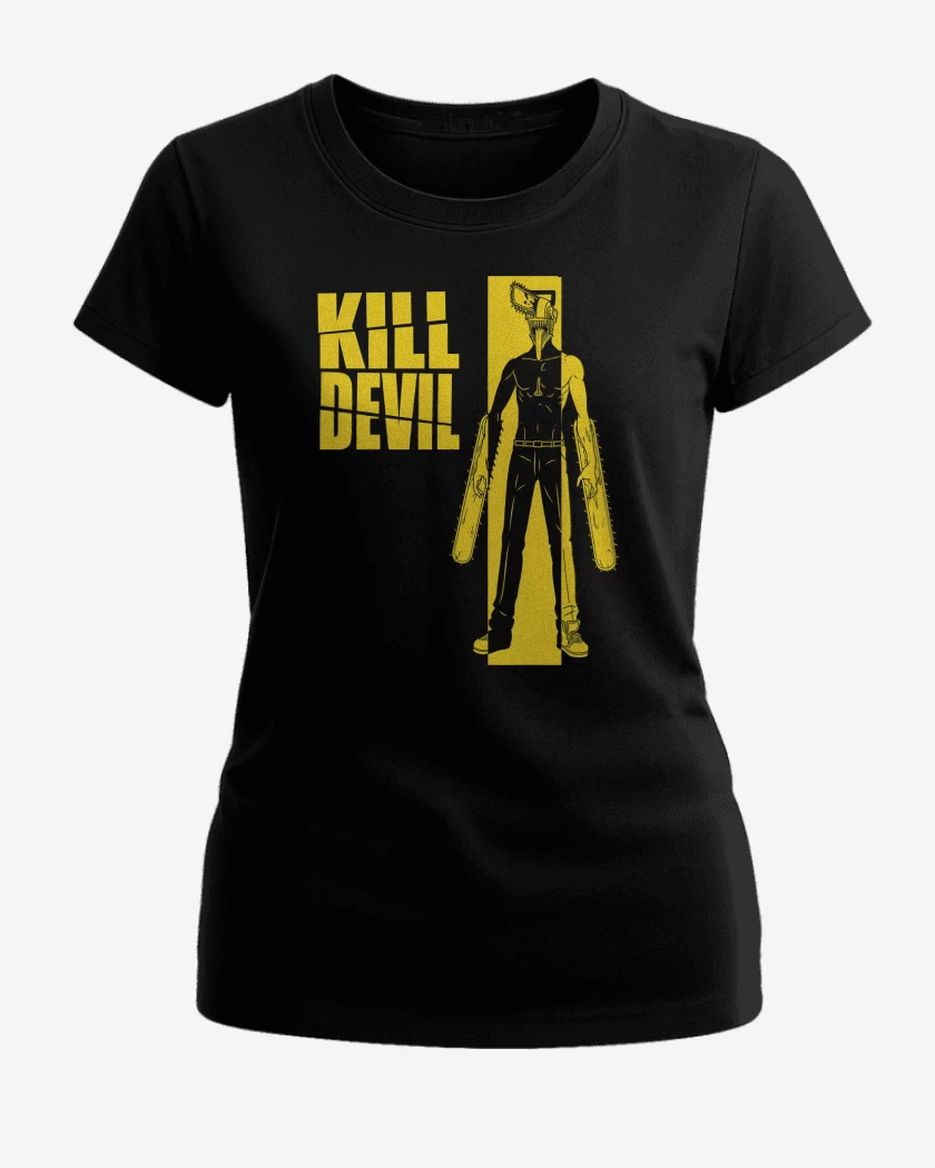 Polera de Mujer Negro de Kill Devil
