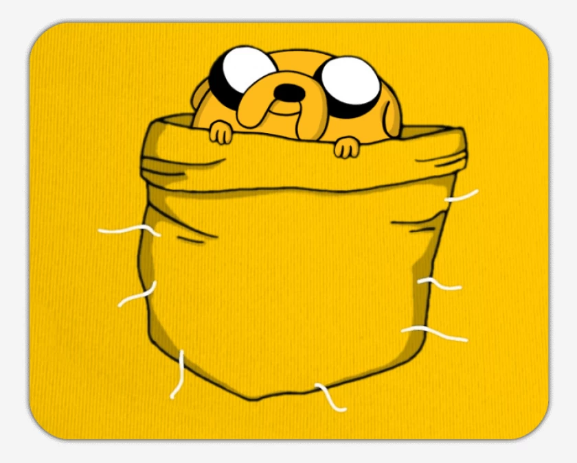 Mousepad Jake de bolsillo
