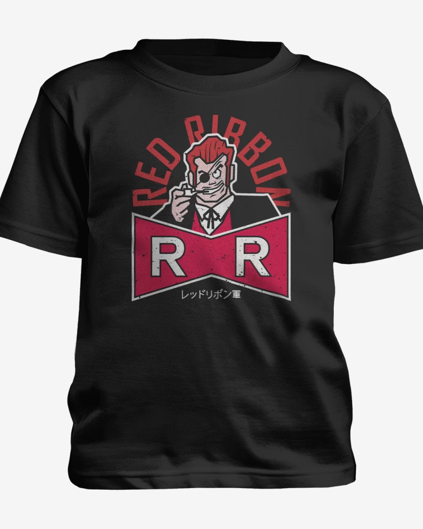Polera de niño Negro de La Patrulla Roja