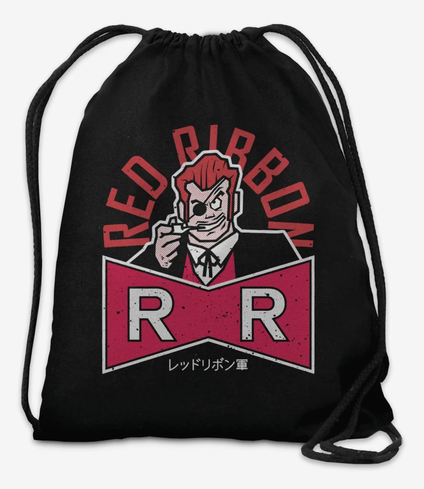 Mochila Negro de La Patrulla Roja