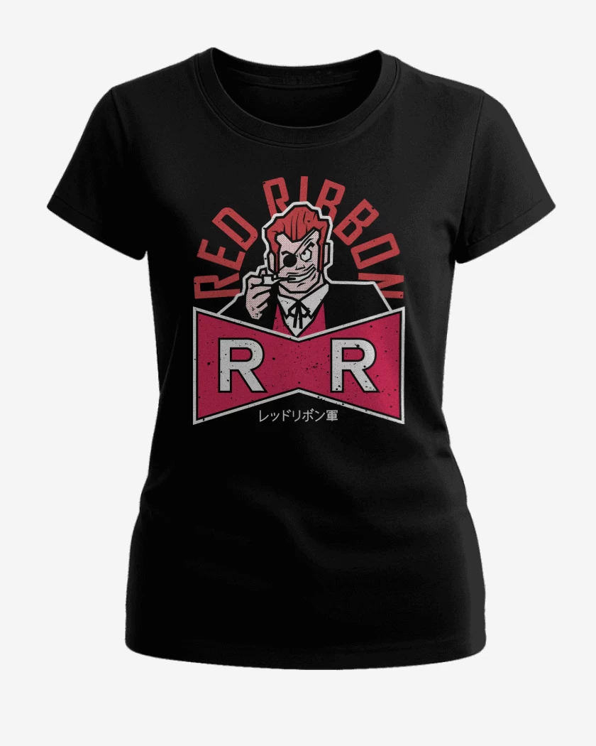 Polera de Mujer Negro de La Patrulla Roja