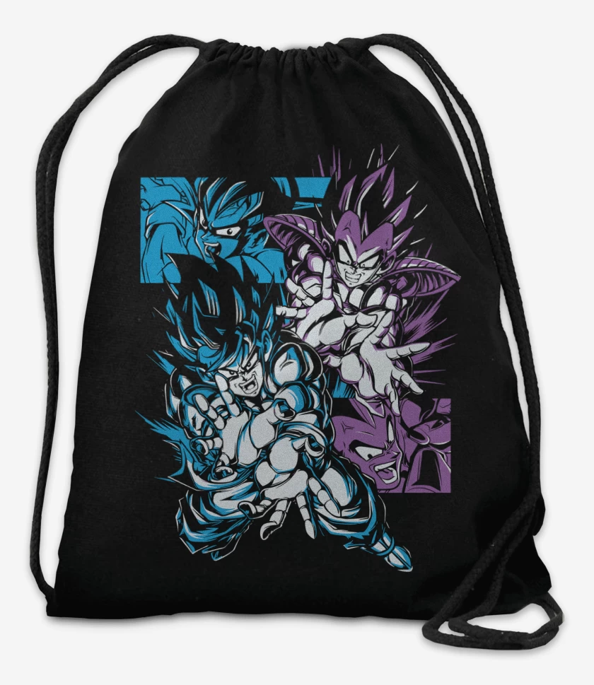 Mochila Negro de Kamehame vs Galick Gun