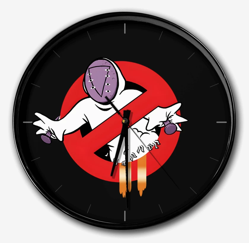 Reloj Negro de Los Cazangeles