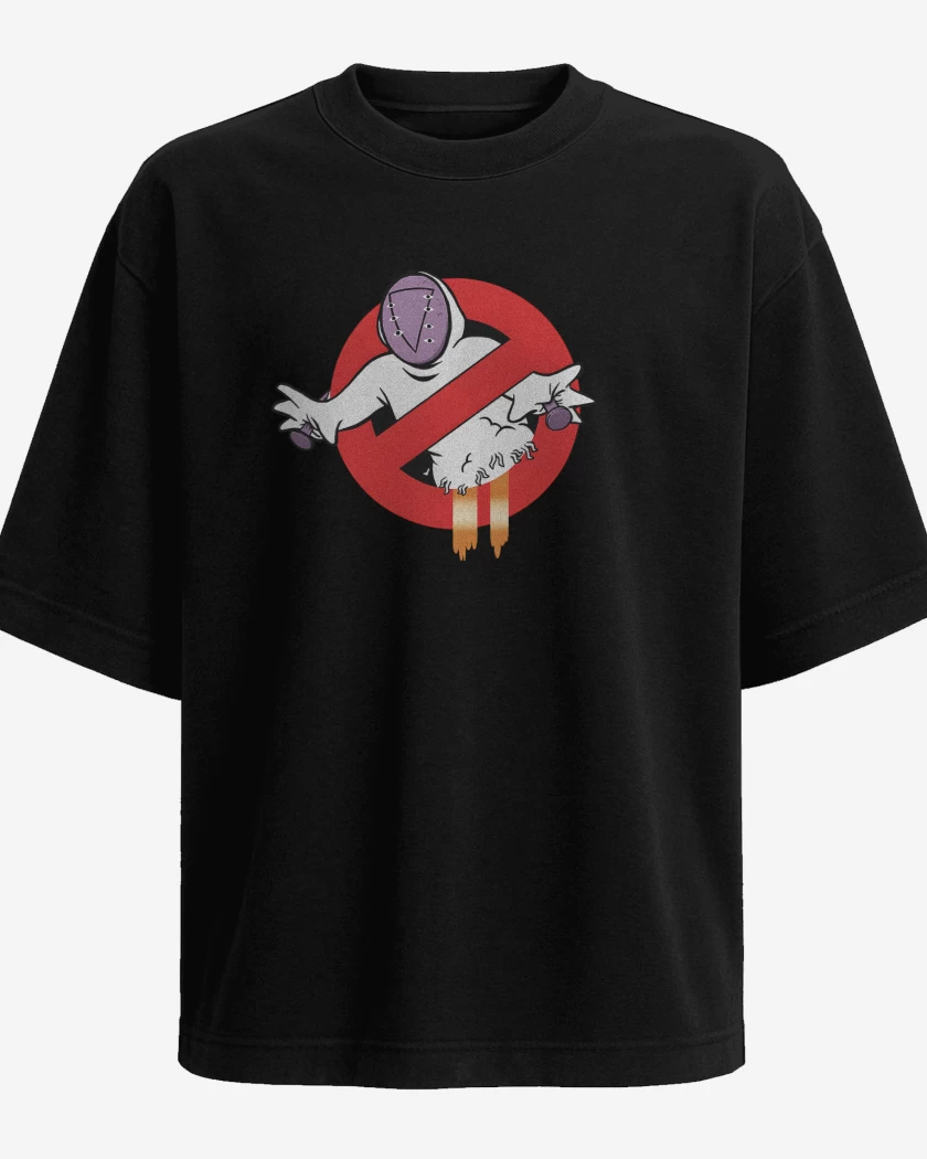 Polera Oversize Negro de Los Cazangeles