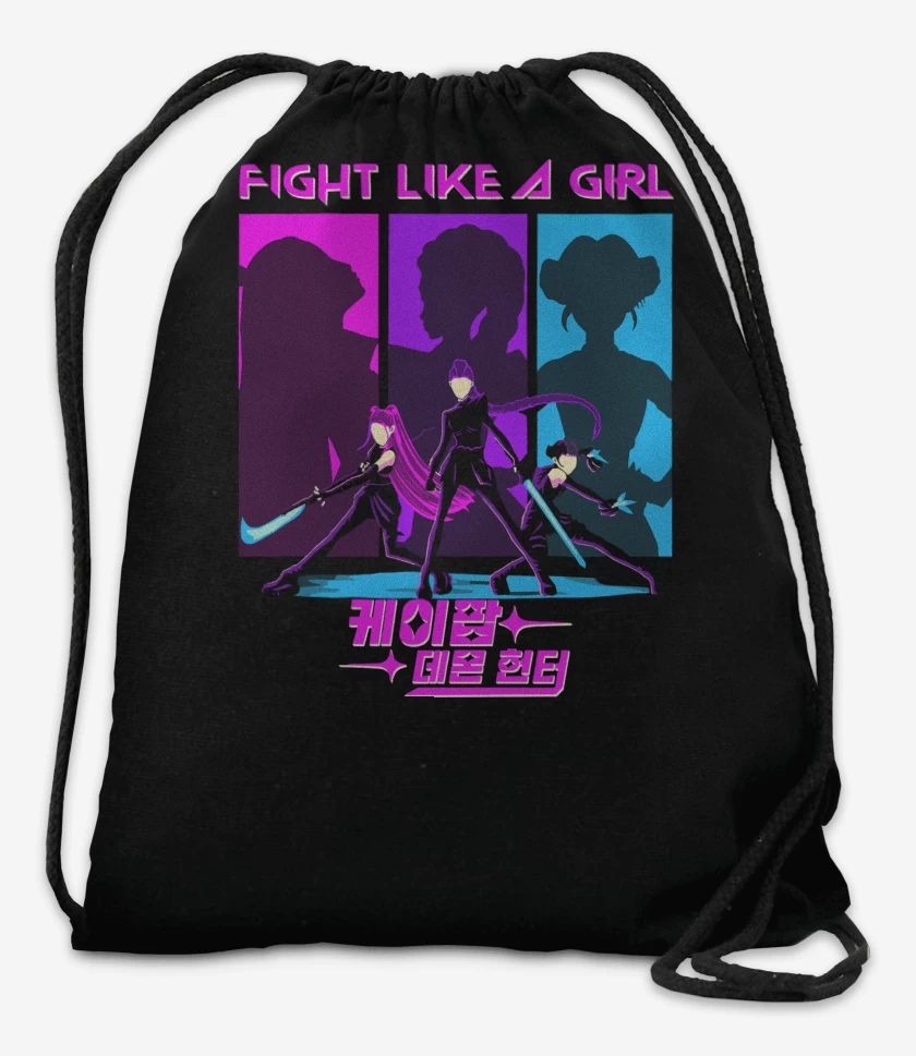 Mochila Negro de Fight Like a Girl