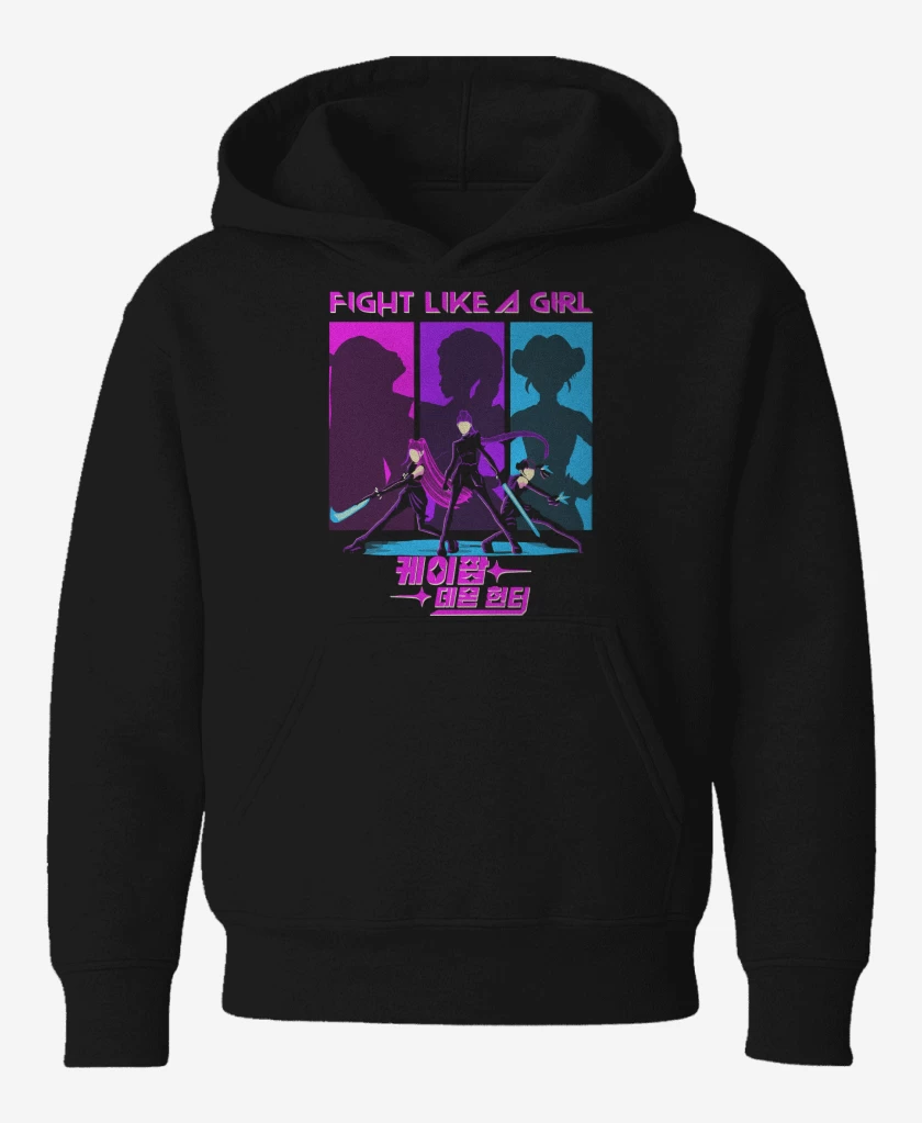 Poleron de niño Negro de Fight Like a Girl