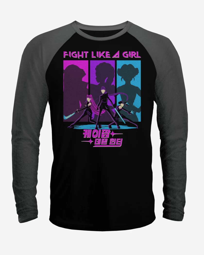 Polera Raglan Fight Like a Girl