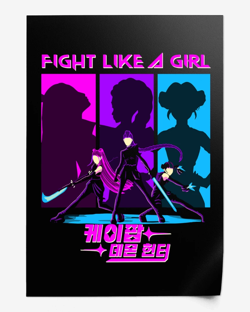 Print Fight Like a Girl