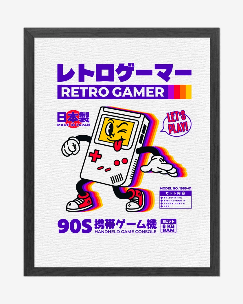 Cuadro decorativo Blanco de RetroGamer