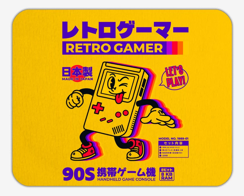 Mousepad Amarillo de RetroGamer