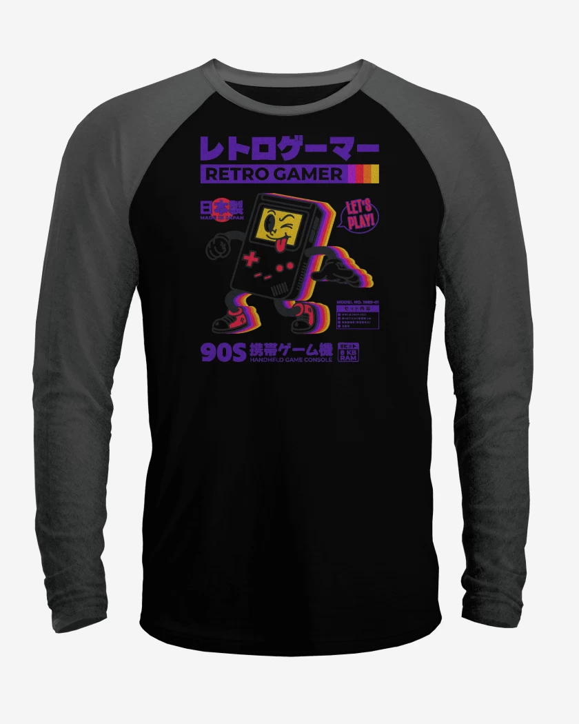 Polera Raglan RetroGamer