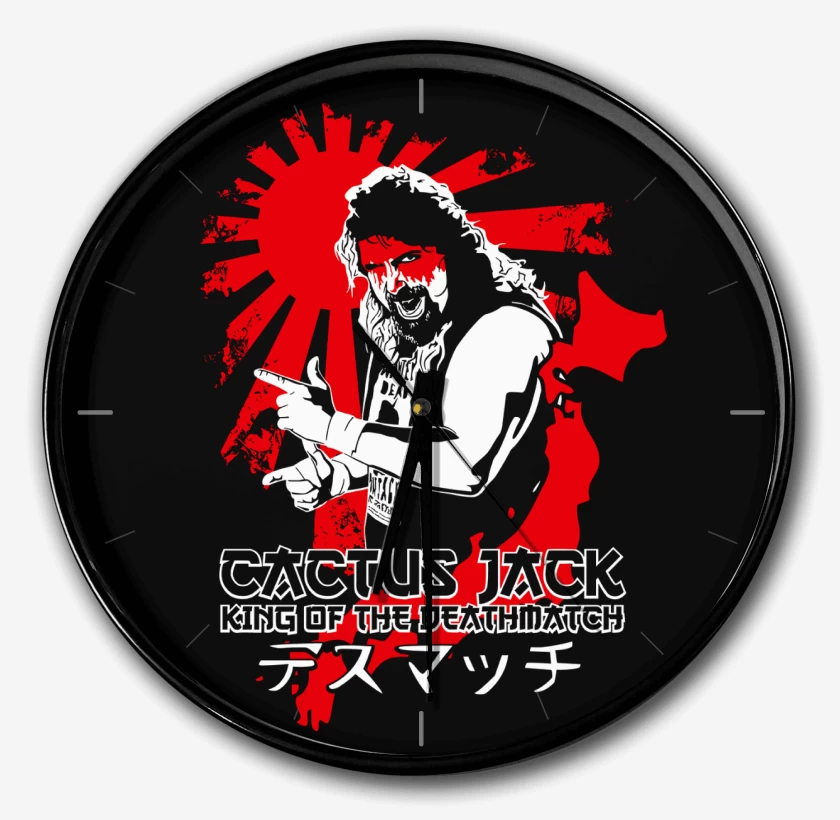 Reloj Negro de Cactus Jack King of the Deathmatch
