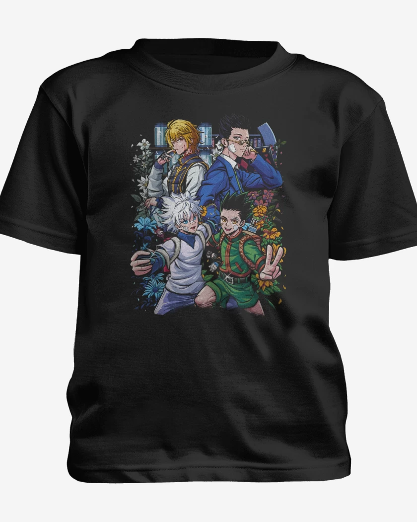 Polera de niño Negro de Cazadores Bellos