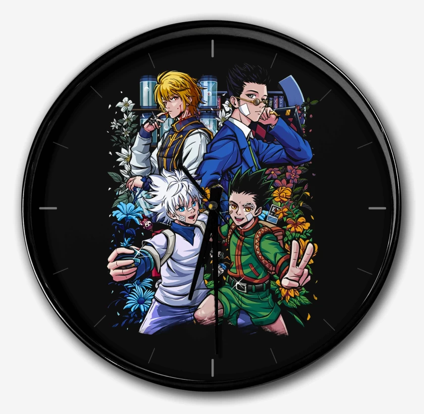 Reloj Negro de Cazadores Bellos