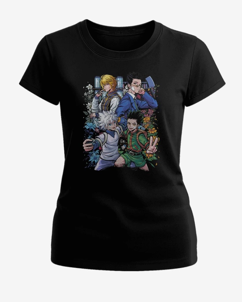 Polera de Mujer Negro de Cazadores Bellos