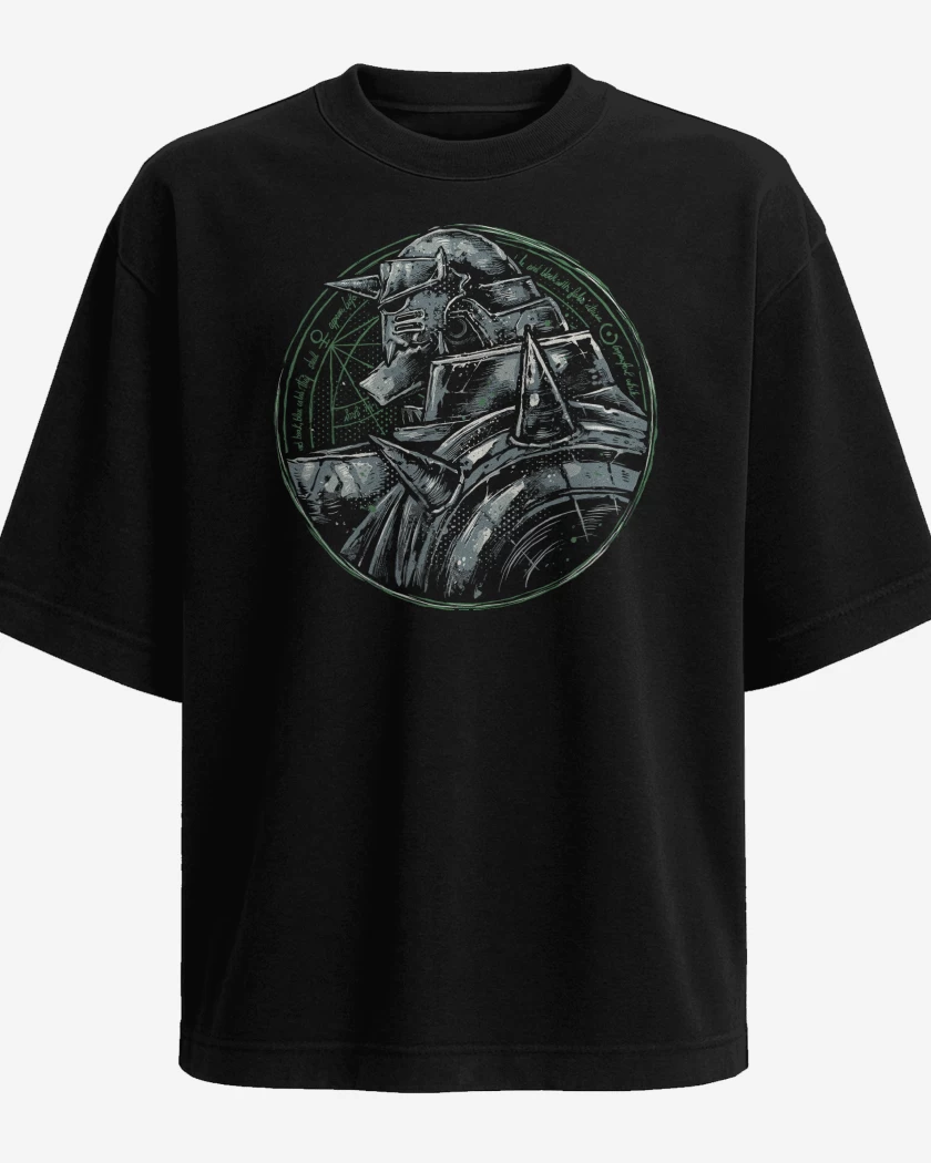 Polera Oversize Full Metal Alphonse 