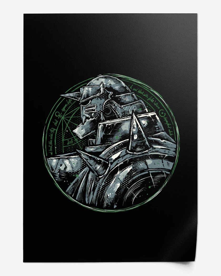 Print Full Metal Alphonse 