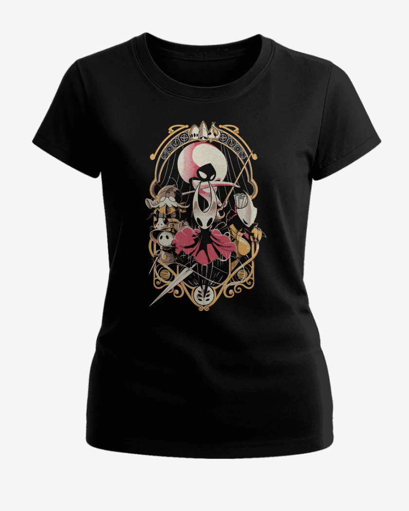 Polera de Mujer Negro de Hornet Silksong