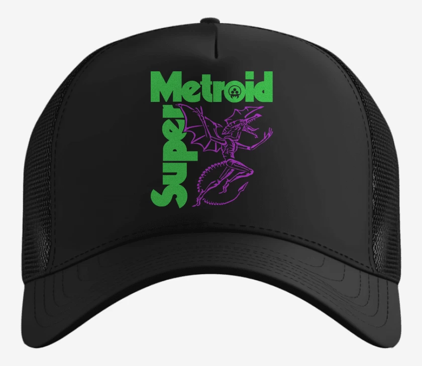 Gorro Negro de SUPER METROID SABBATH