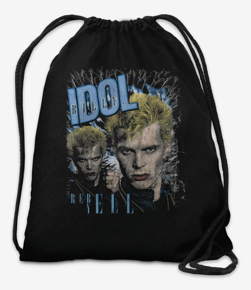 Mochila Negro de Billy Idon Rebel Yell