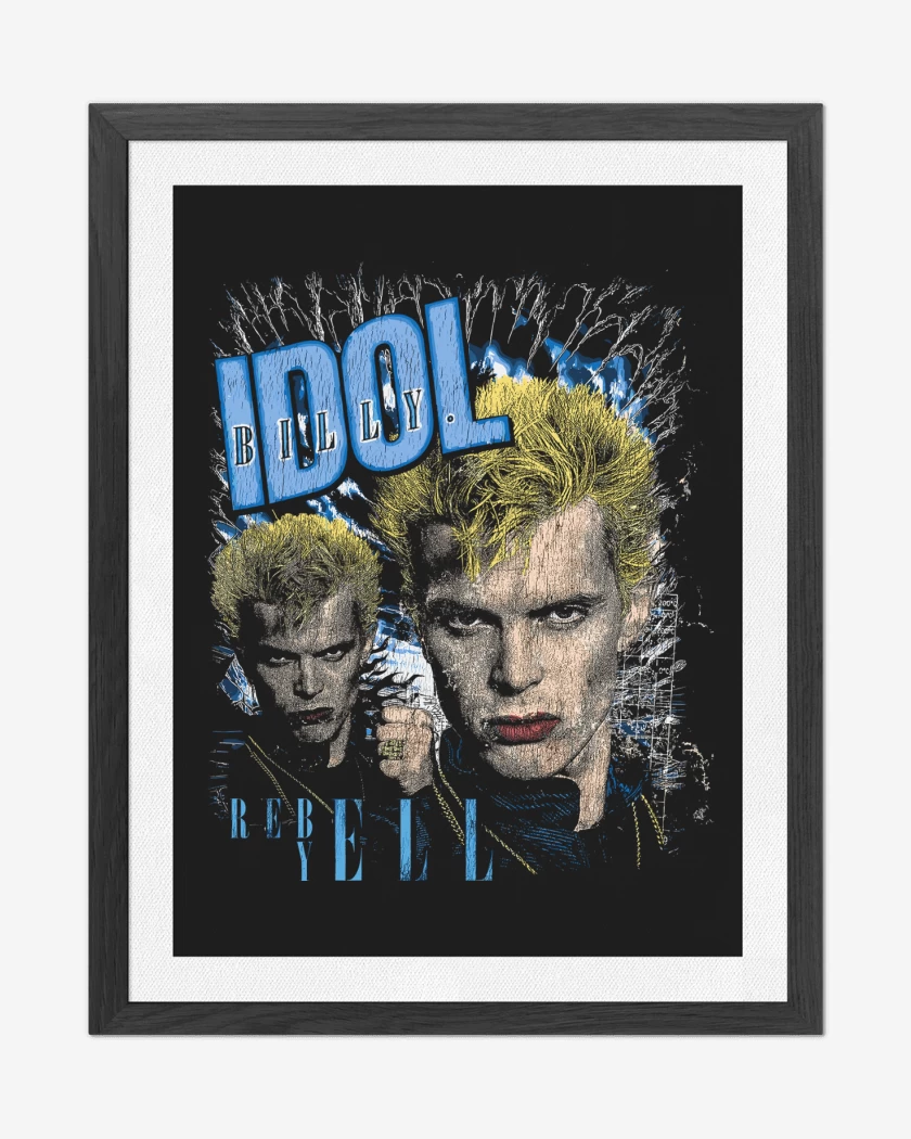 Cuadro decorativo Billy Idon Rebel Yell