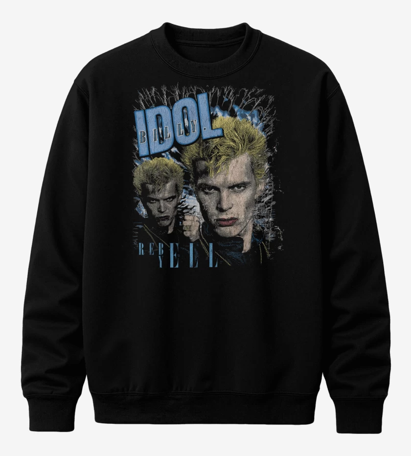 Poleron polo Billy Idon Rebel Yell