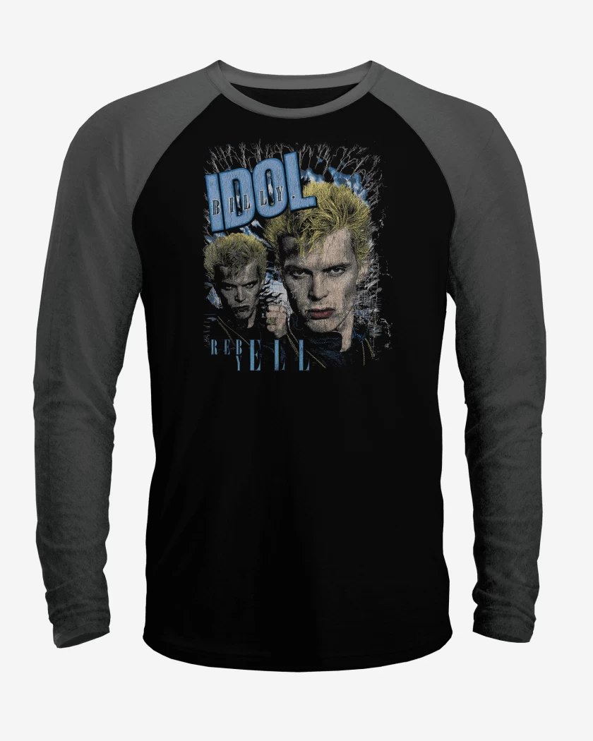 Polera Raglan Billy Idon Rebel Yell