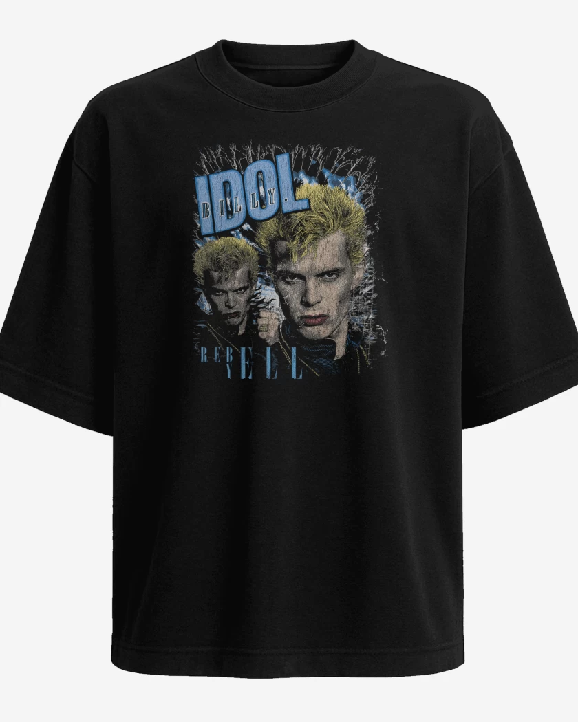 Polera Oversize Billy Idon Rebel Yell