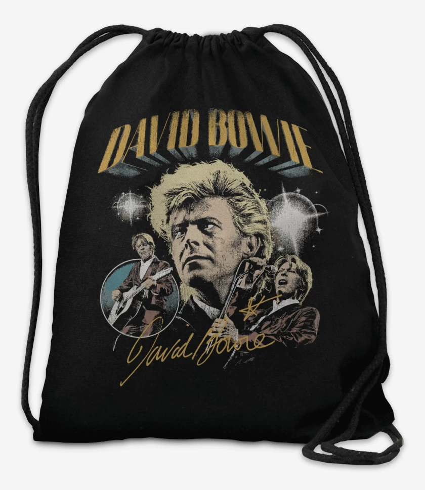 Mochila Negro de David Bowie Starman 