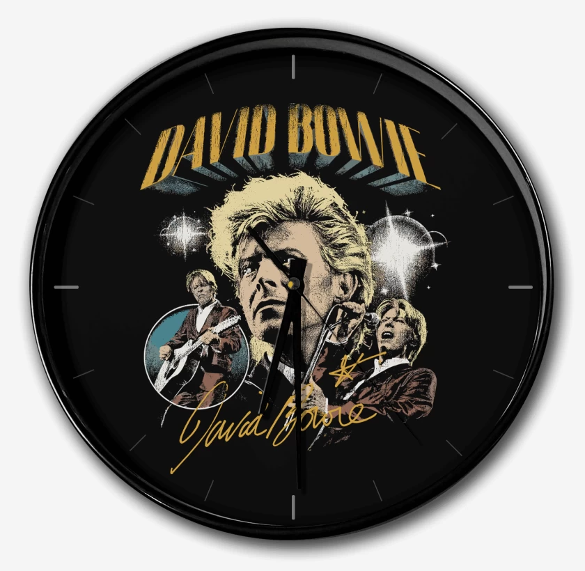 Reloj Negro de David Bowie Starman 