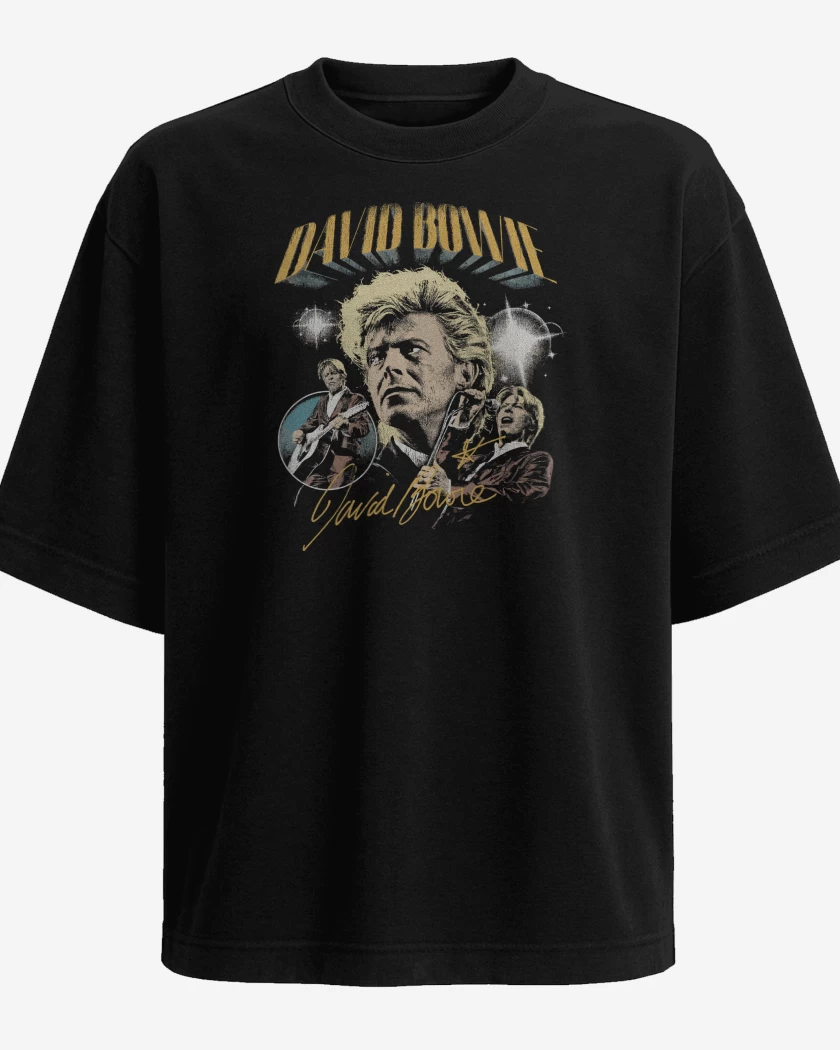 Polera Oversize David Bowie Starman 