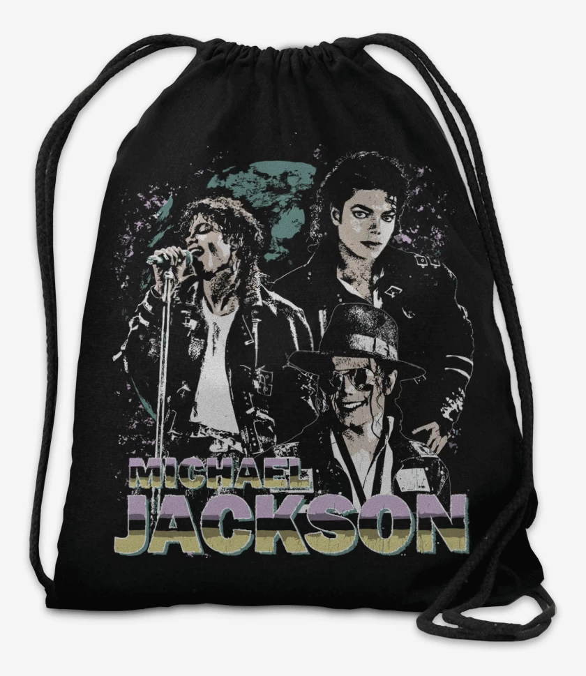 Mochila Negro de Michael Jackson King