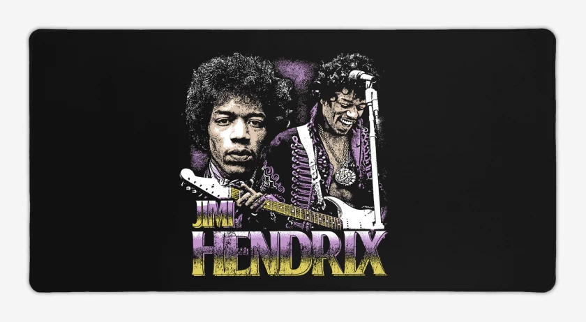 Mouse pad Gamer Jimi Hendrix Leyenda
