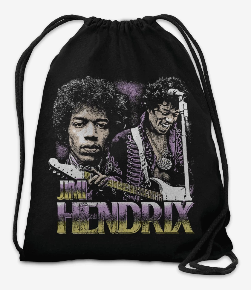 Mochila Negro de Jimi Hendrix Leyenda