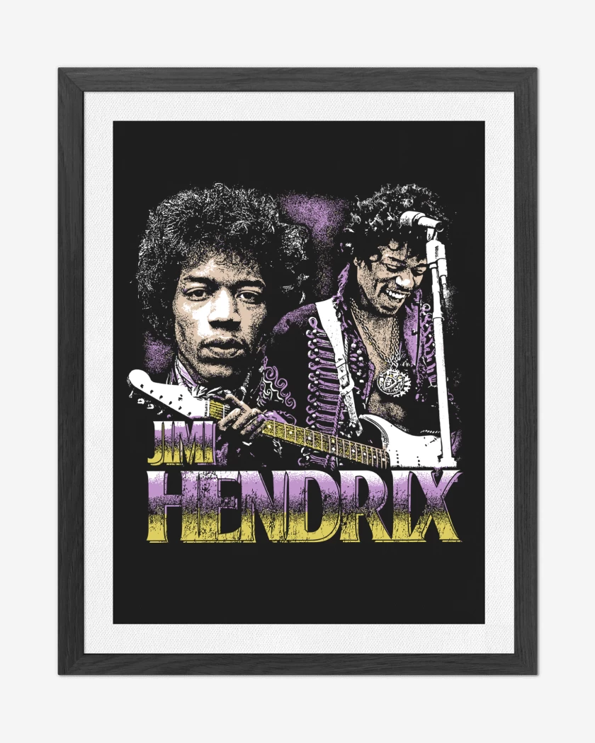 Cuadro decorativo Jimi Hendrix Leyenda