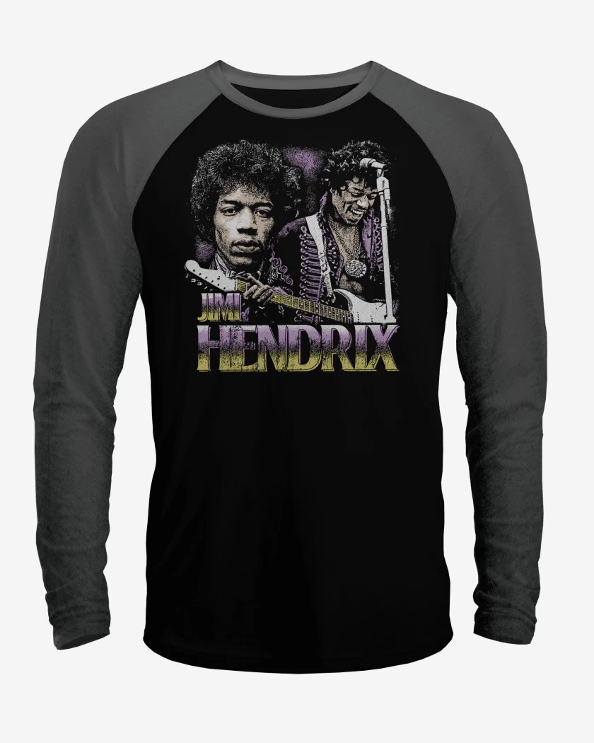 Polera Raglan Jimi Hendrix Leyenda