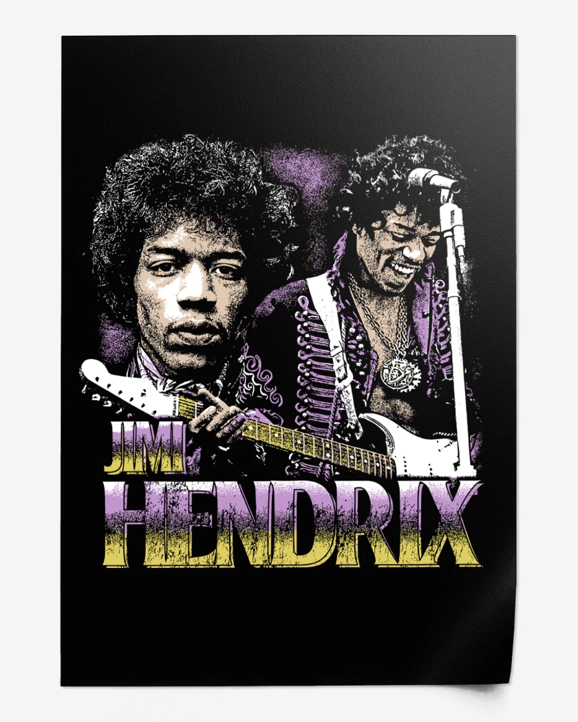 Print Jimi Hendrix Leyenda