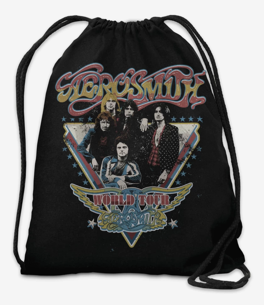 Mochila Negro de Aerosmith Tour