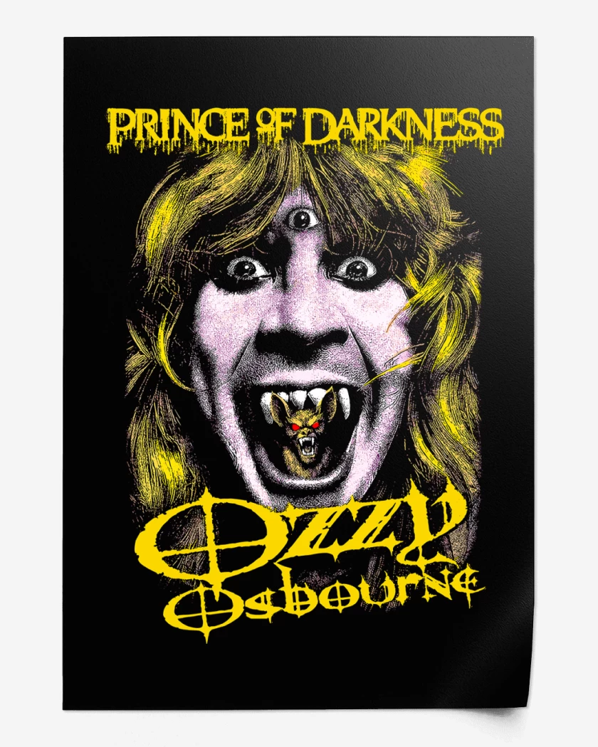 Print Ozzy Prince of Darkness