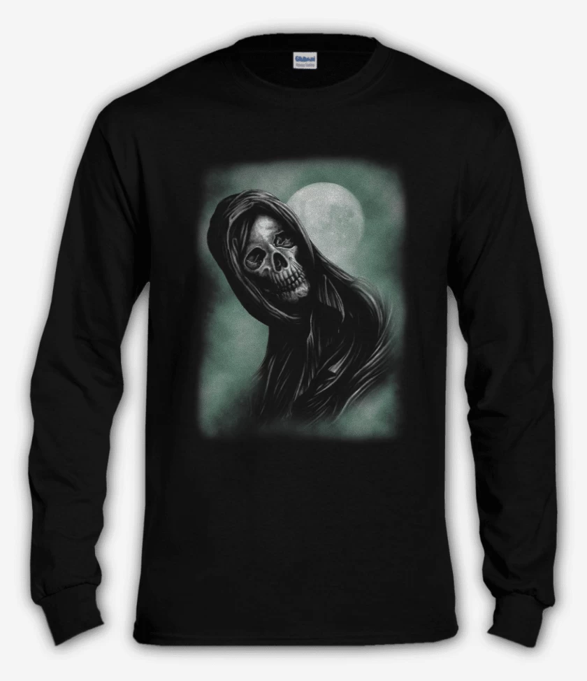 Polera manga larga Negro de Reaper
