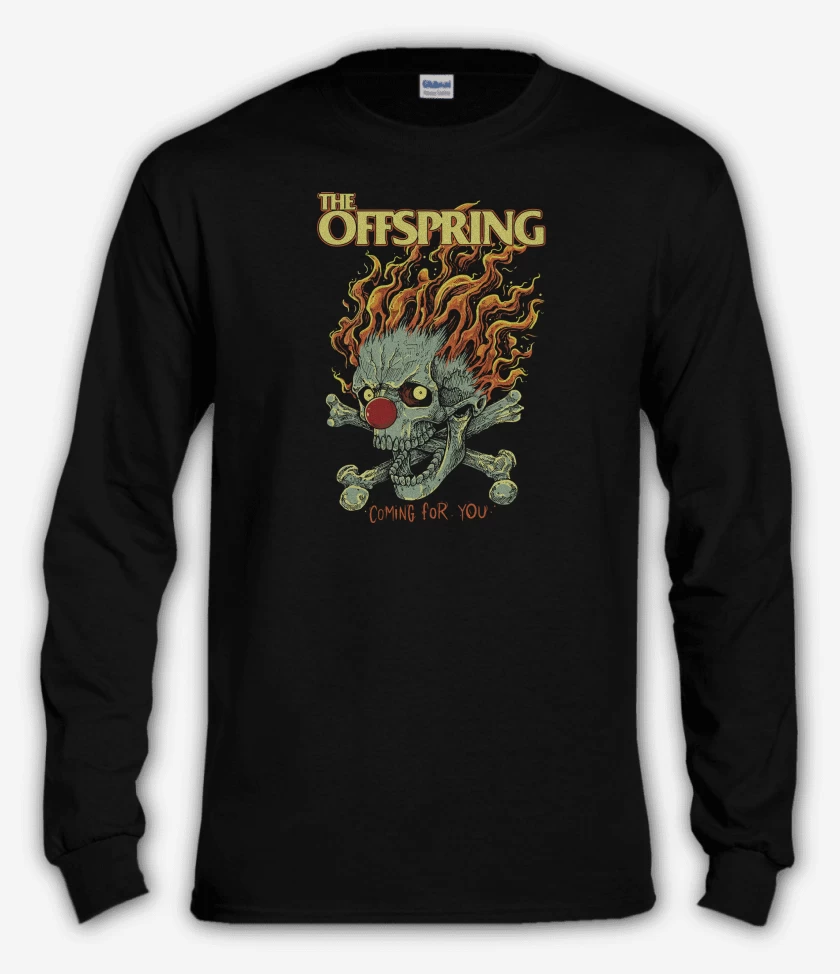 Polera manga larga Negro de The Offspring Coming For You