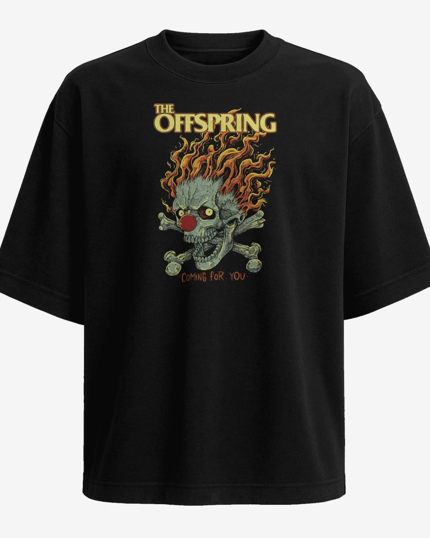 Polera Oversize Negro de The Offspring Coming For You