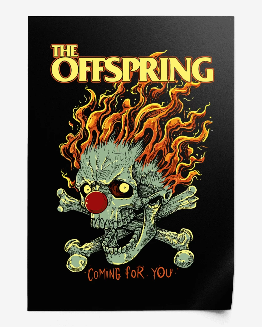 Print The Offspring Coming For You