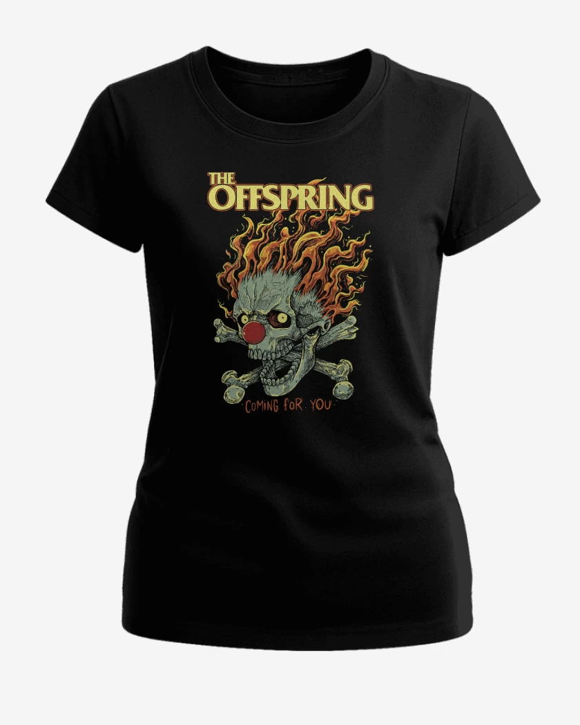 Polera de Mujer Negro de The Offspring Coming For You