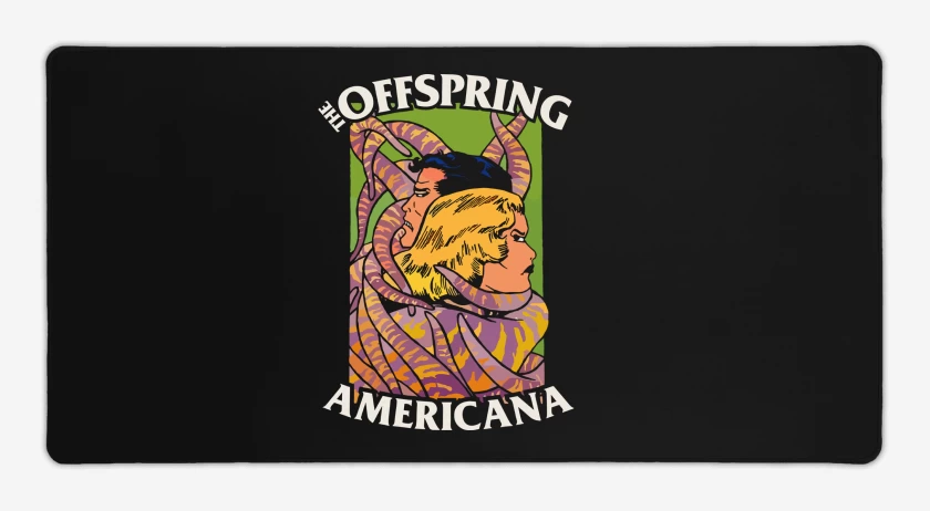 Mouse pad Gamer Negro de Americana Offspring