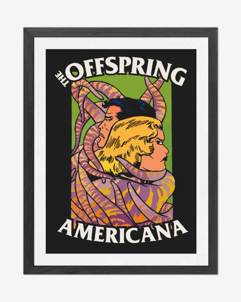 Cuadro decorativo Negro de Americana Offspring