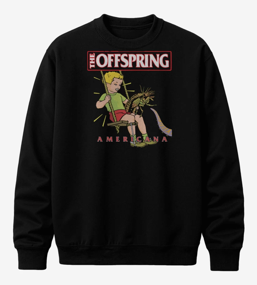Poleron polo Negro de The Offspring Americana