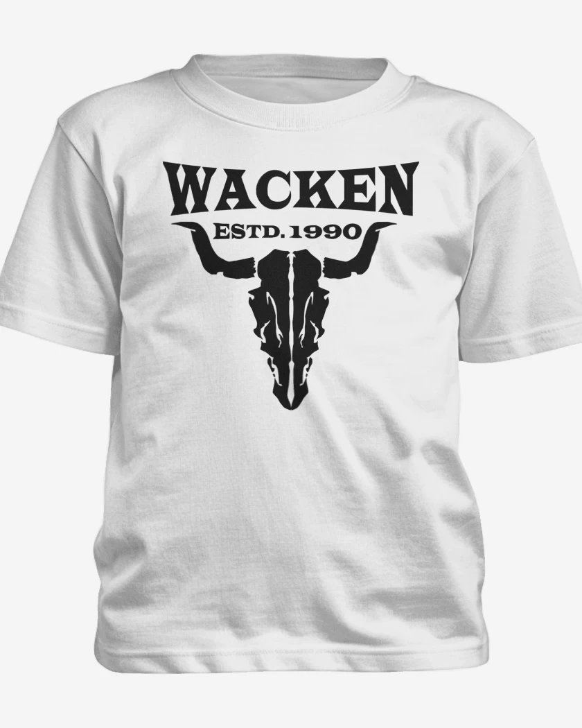 Polera de niño Blanco de Wacken N